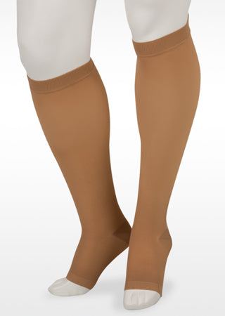 Knee High Compression Socks Open Toe