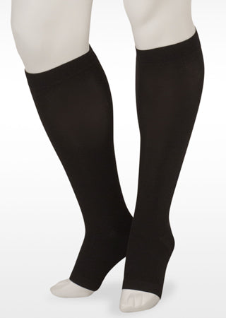 Knee High Compression Socks Open Toe